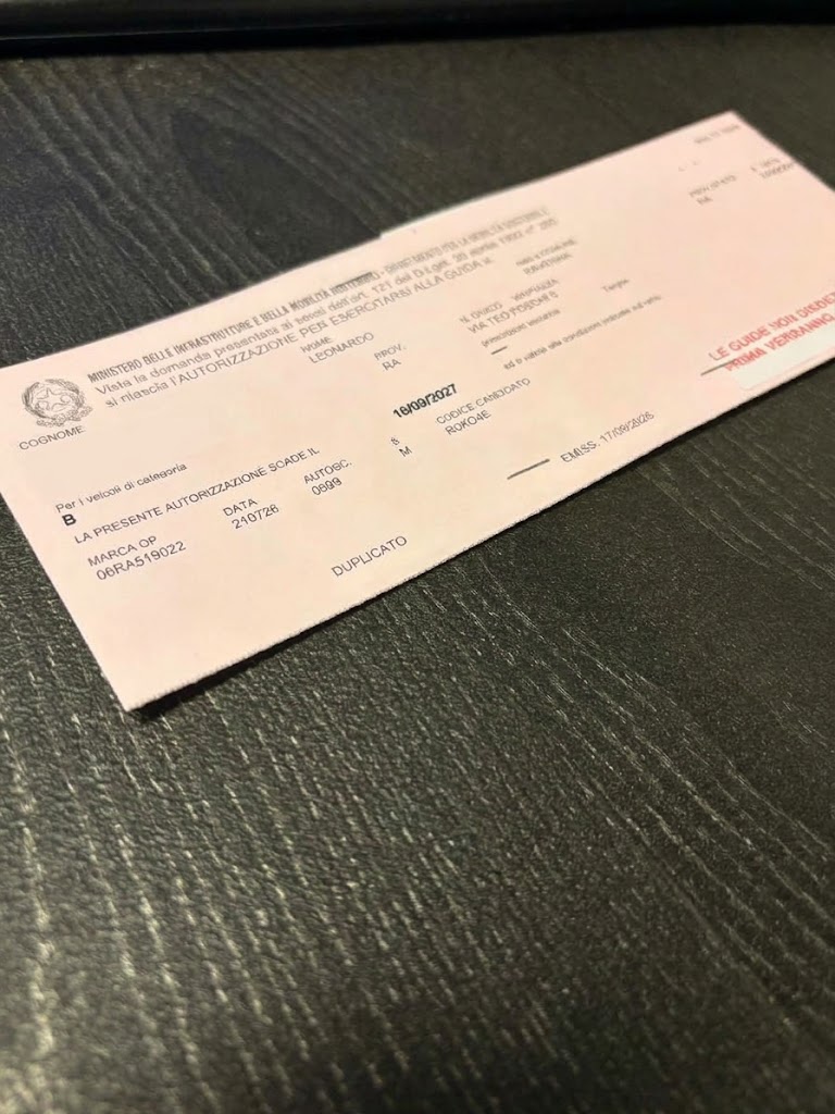 Foglio rosa patente B: non pi&ugrave; valido per guidare scooter 50 e moto 125.